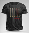 Remera de algodon manga corta - FLECHAS MARRONES- - comprar online