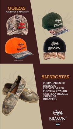 GORRA GABARDINA NARANJA en internet