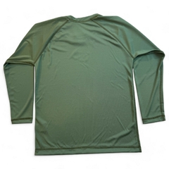 Remera técnica manga larga adolescente VERDE - comprar online