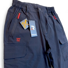 PANTALÓN RIPSTOP DESMONTABLE - AZUL - comprar online