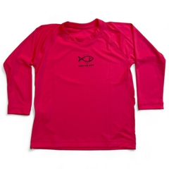 REMERA TECNICA NIÑO - ROSA