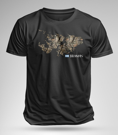 Remera de algodon manga corta - MALVINAS ARGENTINAS- - comprar online