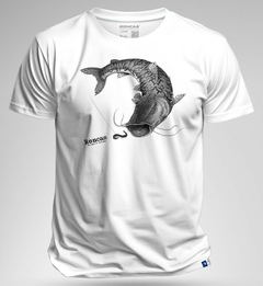 REMERA DE ALGODÓN - SURUBI EN BLANCO Y NEGRO - tienda online