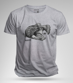 REMERA DE ALGODÓN - TRUCHA EN BLANCO Y NEGRO - comprar online