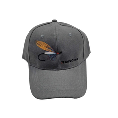 GORRA GRIS BORDADA - MOSCA - comprar online