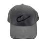 GORRA GRIS BORDADA - ANZUELO - comprar online