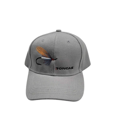 GORRA GRIS CLARO BORDADA - MOSCA - comprar online