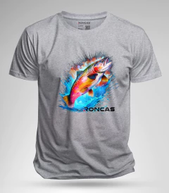 REMERA DE ALGODÓN - PEZ TRUCHA ARCOIRIS en internet