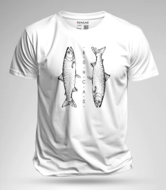 REMERA DE ALGODÓN - TRUCHA VERTICAL - tienda online