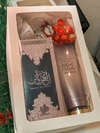 Kit presente Durrat Árabe + Loção velvet petails shimmer