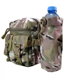 Bolsito Morral Táctico Camuflado Porta Botella Desmontable (8703257)