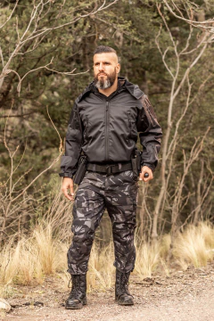 Imagen de Campera Palmaj Negra T:3XL-5XL (5101889)