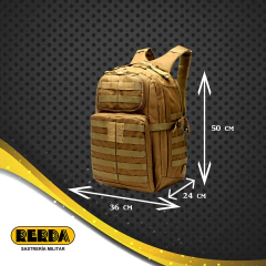 Mochila táctica 40 litros sistema molle (8708899)