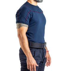 Remera Manga Corta sin cierre Azul Bombero T:XXS-XXL (2101400) - comprar online