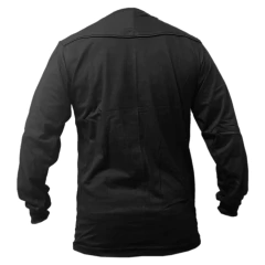 Remera Mangas Largas sin cierre Negra T:3XL-5XL (2105009) en internet