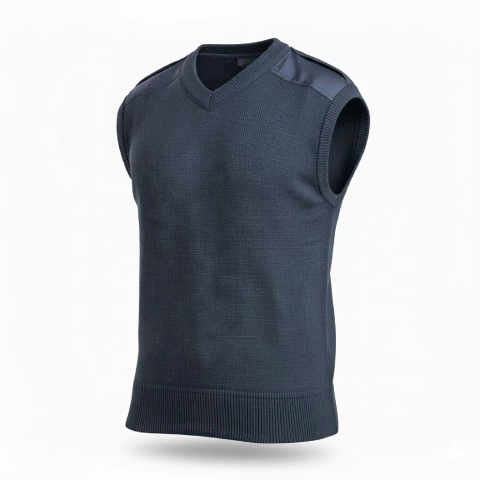 Chaleco de Vestir Lana Azul (2401298)