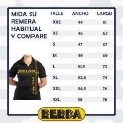 Remera de Combate Manga Corta Negra T:XXS-XXL (2103090) - tienda online