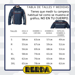 Campera SoftShell Premium Azul T:3XL-5XL (5101193) en internet