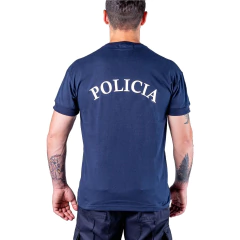 Remera Manga Corta Policía Azul (2220292) en internet