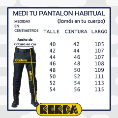 Bombacha Matkal Rip Negra T:34-48 (1120009) - comprar online