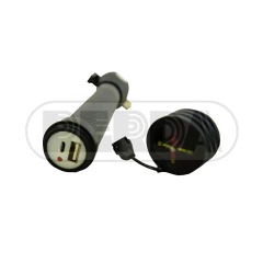 Linterna Táctica Recargable Solar Usb Baliza Imantada (8520733) en internet