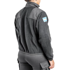 Campera Polar Americana Gris (5101850)