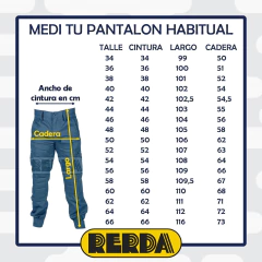 Imagen de Bombacha Americana Gabardina Pétreo T:34-48 - Saldo (1120250)