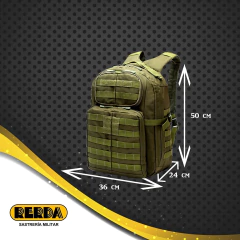 Mochila táctica 30 litros sistema molle (8708899) - Rerda S.A. - Sastrería Militar