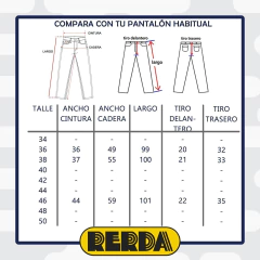 Bombacha Clásica Rip Pétreo Dama T:34-48 - Saldo (1120310) - tienda online