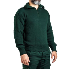 Tricota con Cuello Polera Forrada Verde (2301300) en internet