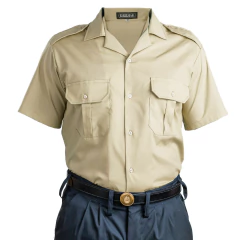 Camisa Manga Corta Cuello Solapa Beige T:52-56 (4130151)