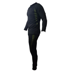 Conjunto primera piel negro con verde (3101949) - comprar online