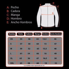 Imagen de Campera Urbana LB Azul Francia - Saldo (5101917)