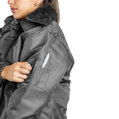 Campera Corta Cuello desmontable Gris (5101750) - comprar online
