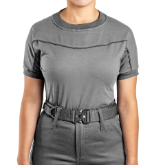 Imagen de Remera Manga Corta sin Cierre Gris T:XXS-XXL (2101350)