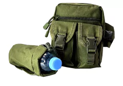 Imagen de Bolsito Morral Táctico Camuflado Porta Botella Desmontable (8703257)