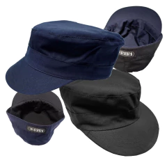 Casquete Rip Reversible Azul y Negro Americano (8303123)