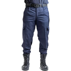 Bombacha Clásica FIT Gabardina Azul T:34-48 (1121285) - comprar online