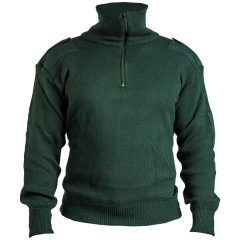 Tricota con Cuello Polera Forrada Verde (2301300)