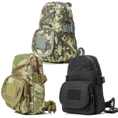 Morral táctico con cierre cruzado (8708323) - tienda online