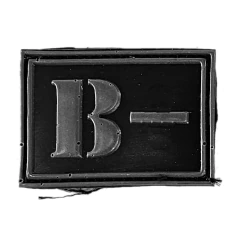 Pectoral goma grupo sanguíneo en baja visibilidad (8505800) en internet