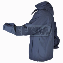 Campera Softshell Azul Neopreno T:2XX-5XL - Saldo (5101102) - Rerda S.A. - Sastrería Militar