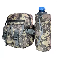 Bolsito Morral Táctico Camuflado Porta Botella Desmontable (8703257) en internet