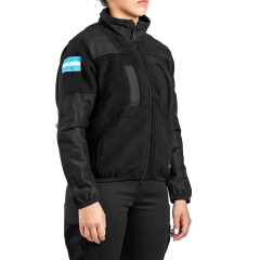 Imagen de Campera Polar Americana Negra (5101171)