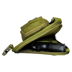 Riñonera Táctica Militar Con Pistolera Interna (8708996)