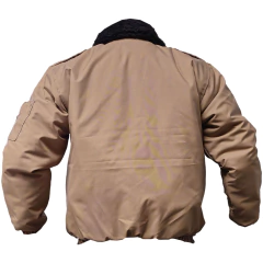 Campera Corta Cuello Desmontable Beige Prefectura (5101019) - Rerda S.A. - Sastrería Militar