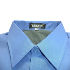 Camisa Manga Larga Forrada Celeste T:36-44 - Saldo (4120024) en internet