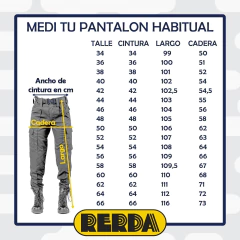 Bombacha Kadima Gabardina Gris T:56-60 (1120757)