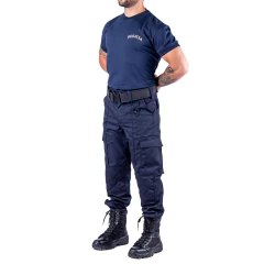 Remera Manga Corta Policía Azul (2220292) - Rerda S.A. - Sastrería Militar