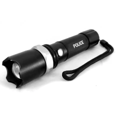 Linterna Táctica Led Zoom Recargable Policía - SALDO (8520745) - comprar online
